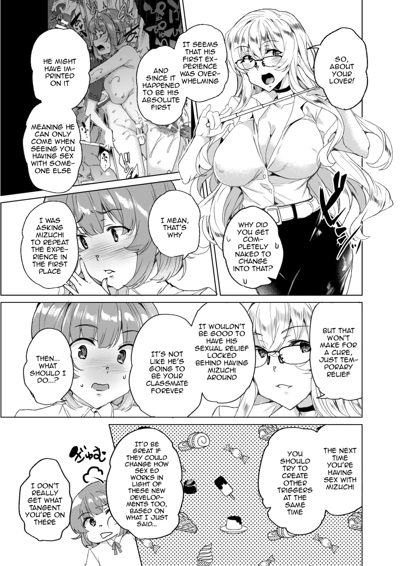 Hentai Manga Comic-Advanced Compulsory Sperm Implantation! 3 ~Plain-looking Girl Raw Sex and Impregnation Education Campaign!~-Read-50